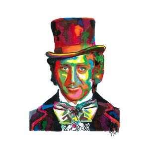 Willy Wonka Gene Wilder Chocolate Factory Movies Print Poster Wall Art 11x17